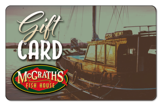 McGraths logo over image of a marina